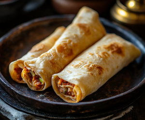 Soft Chapati Rolls Recipe