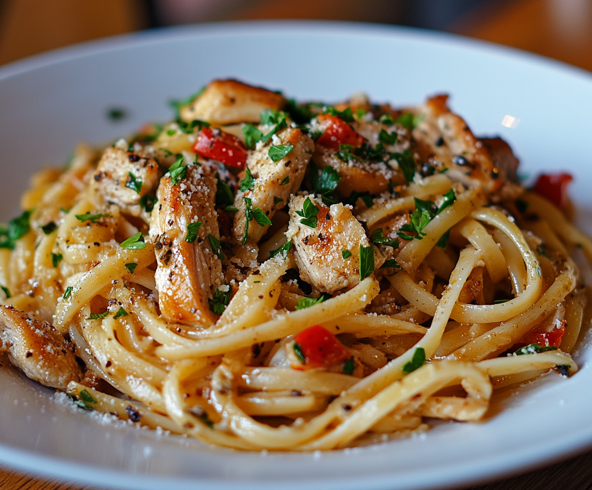 Chicken Linguine