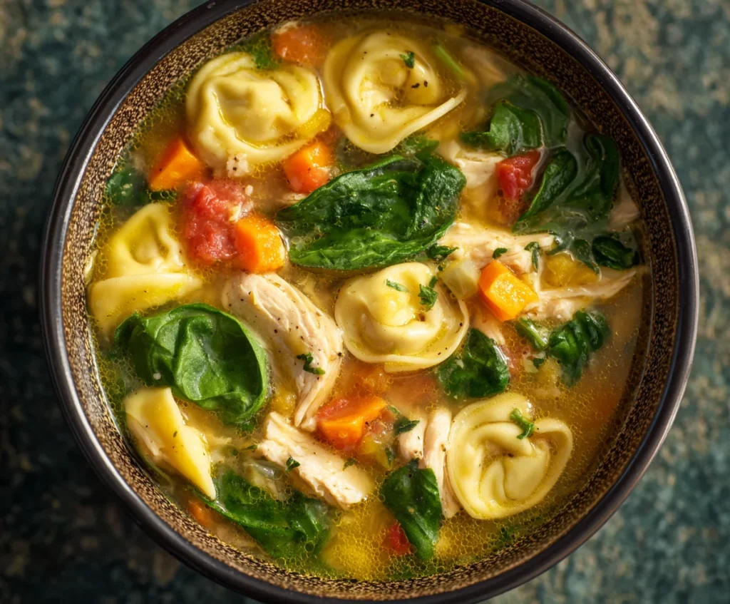 Chicken Tortellini Soup