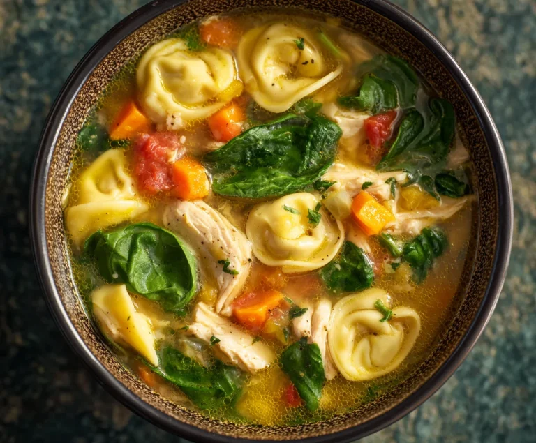 Chicken Tortellini Soup