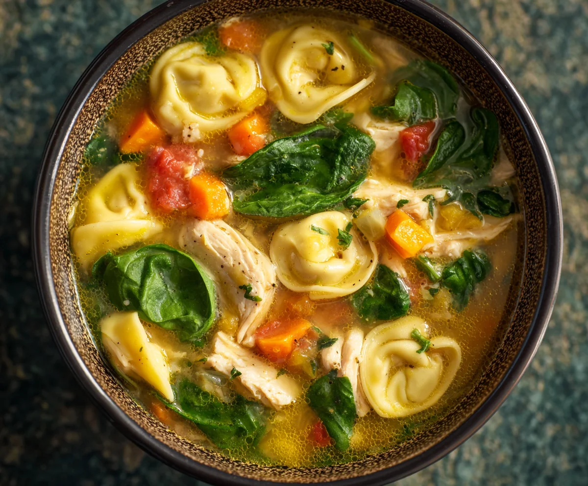Chicken Tortellini Soup