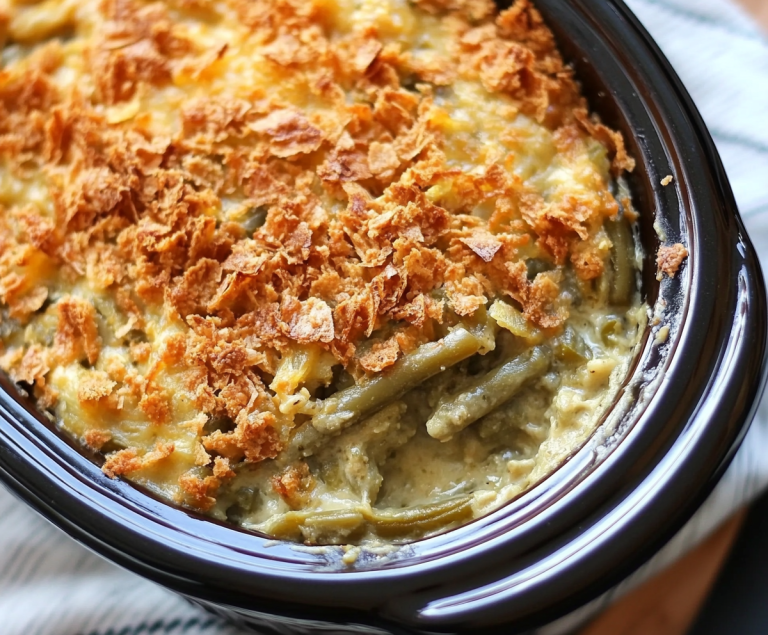 Crockpot Green Bean Casserole