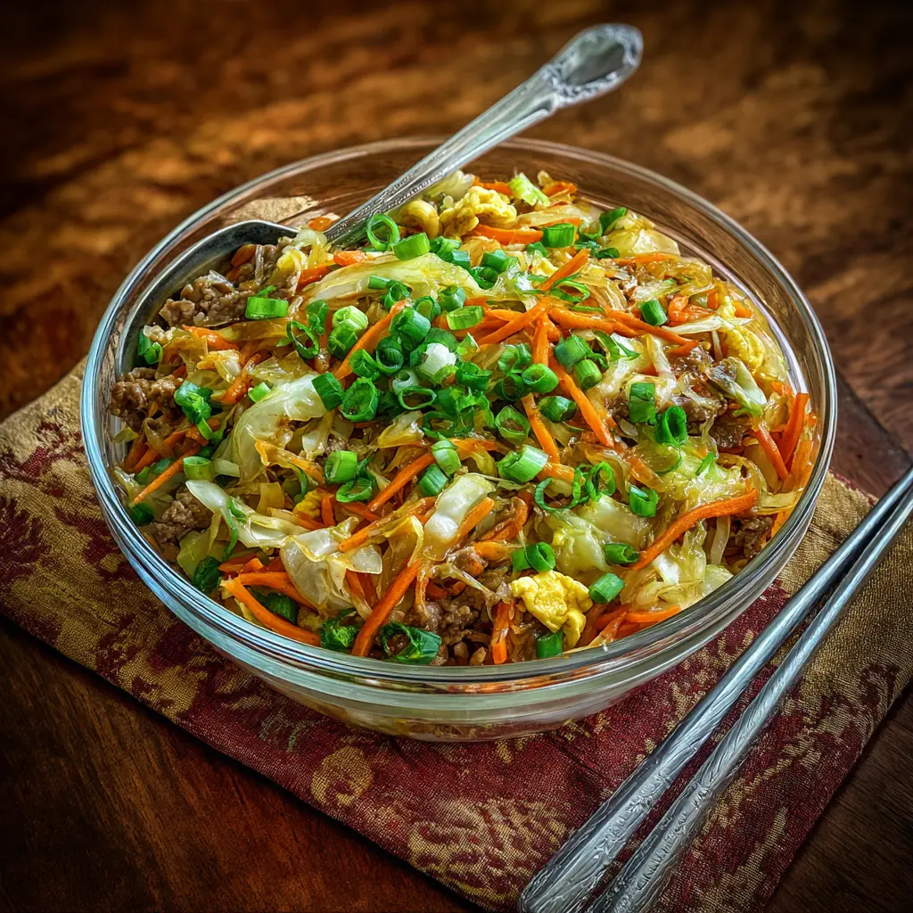 Delicious Egg Roll Recipe in a Bowl