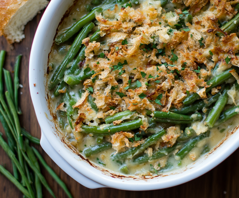 Green Bean Casserole From Scratch