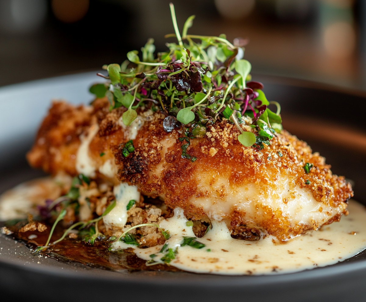 Longhorn Parmesan Crusted Chicken