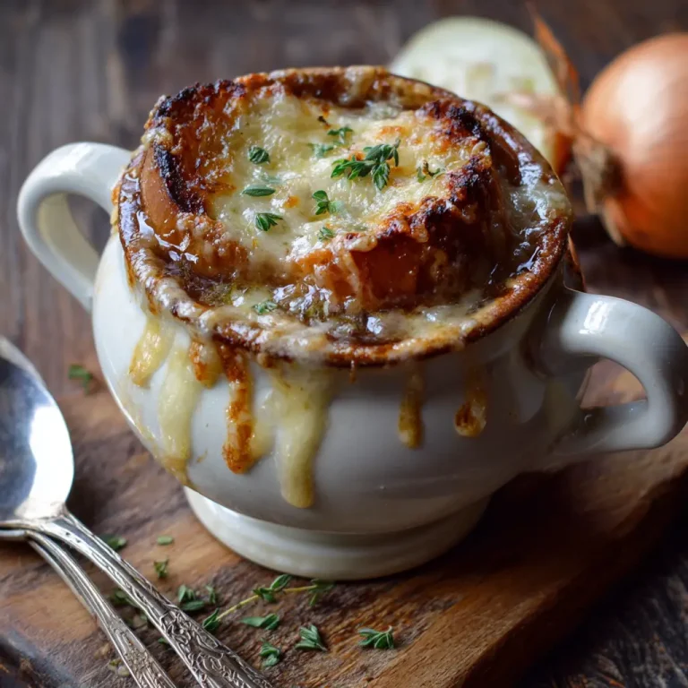 Rich & Comforting French Onion Soup
