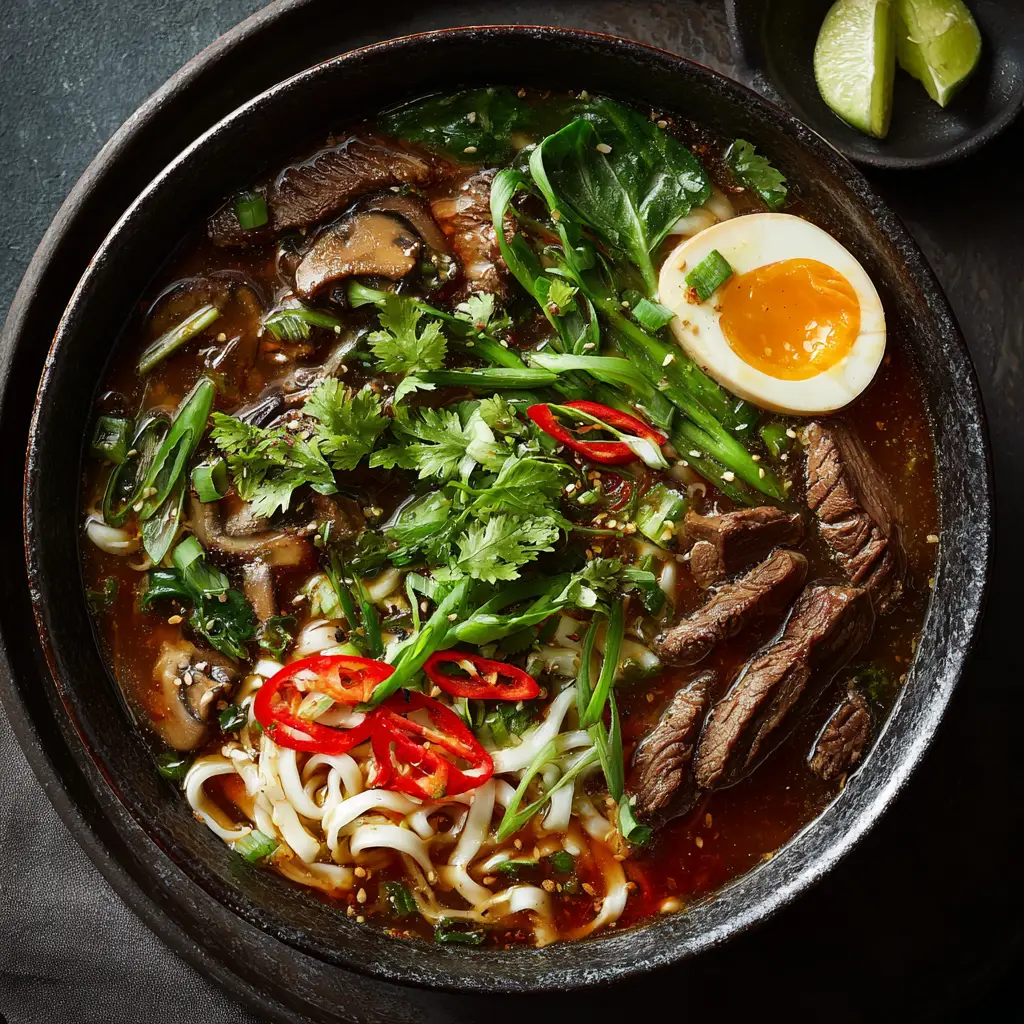 beef noodle soup