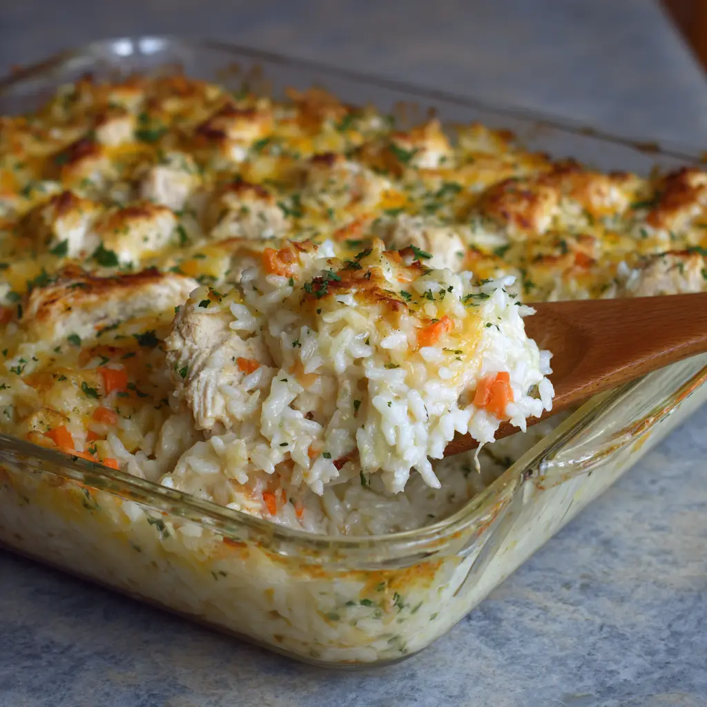 chicken and rice casserole