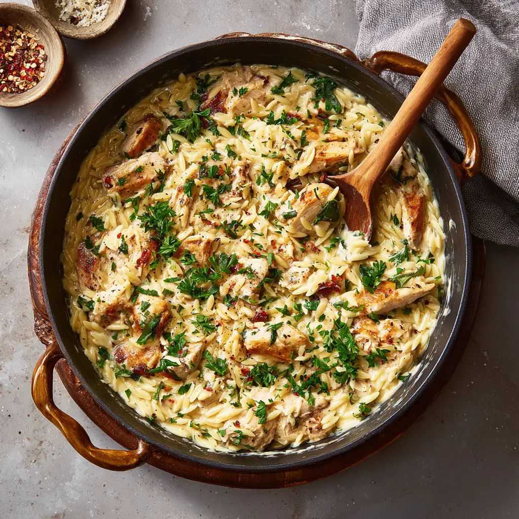chicken orzo recipe