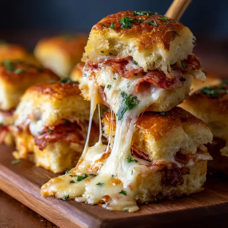 pizza sliders hawaiian rolls
