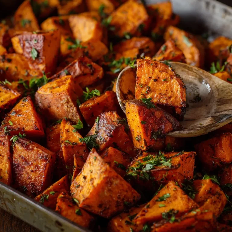 roasted sweet potatoes