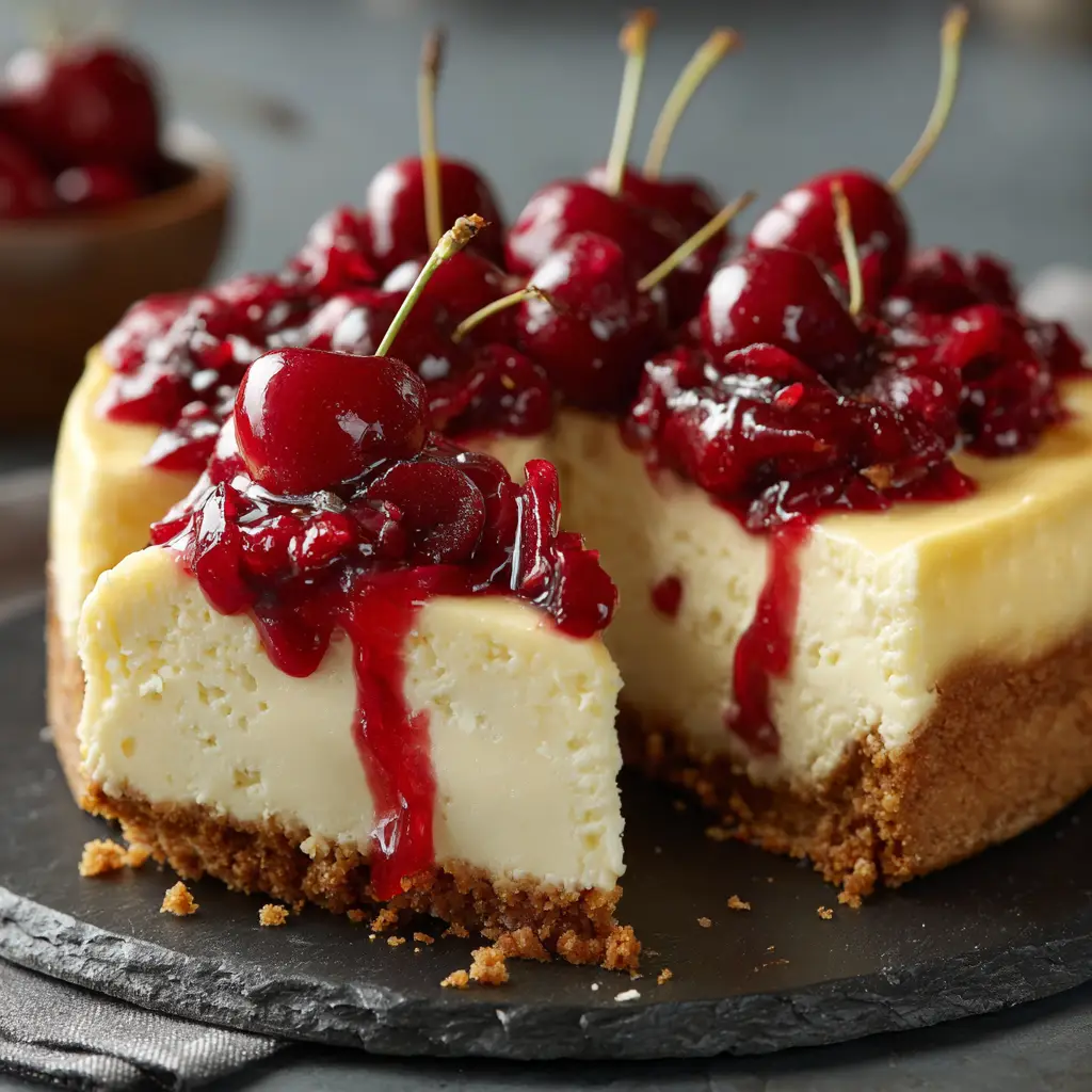 Cherry Cheesecake