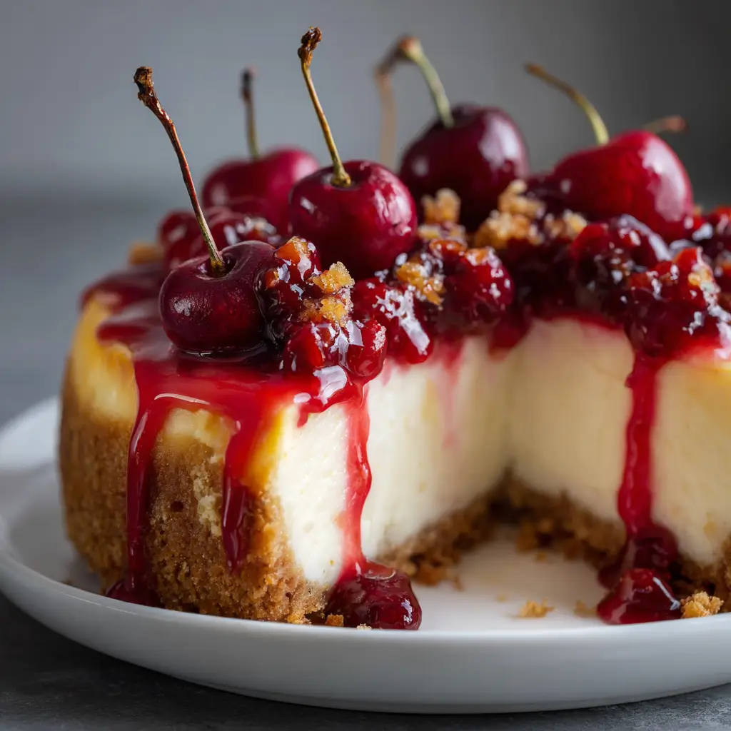 Cherry Cheesecake