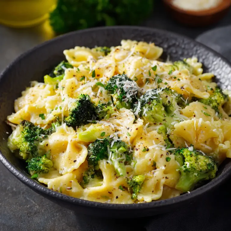 One Pot Broccoli Pasta