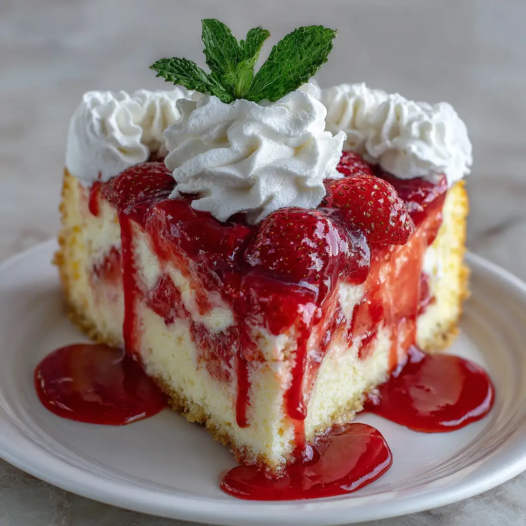 Strawberry Shortcake Cheesecake
