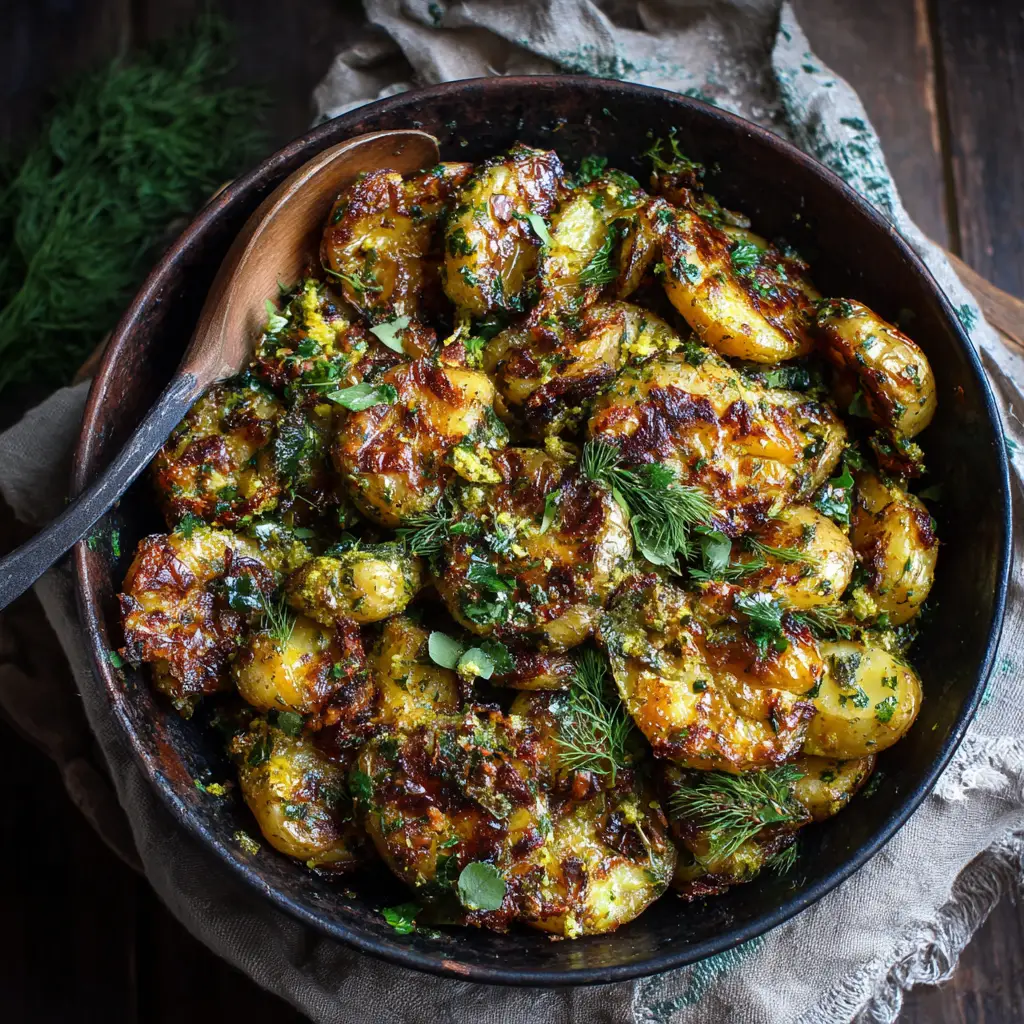 crispy potato salad