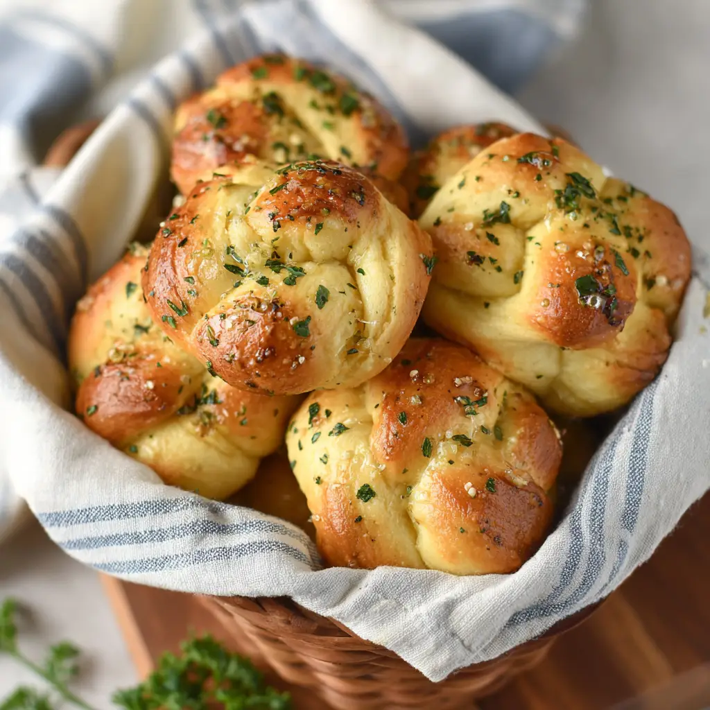 garlic knots recipe