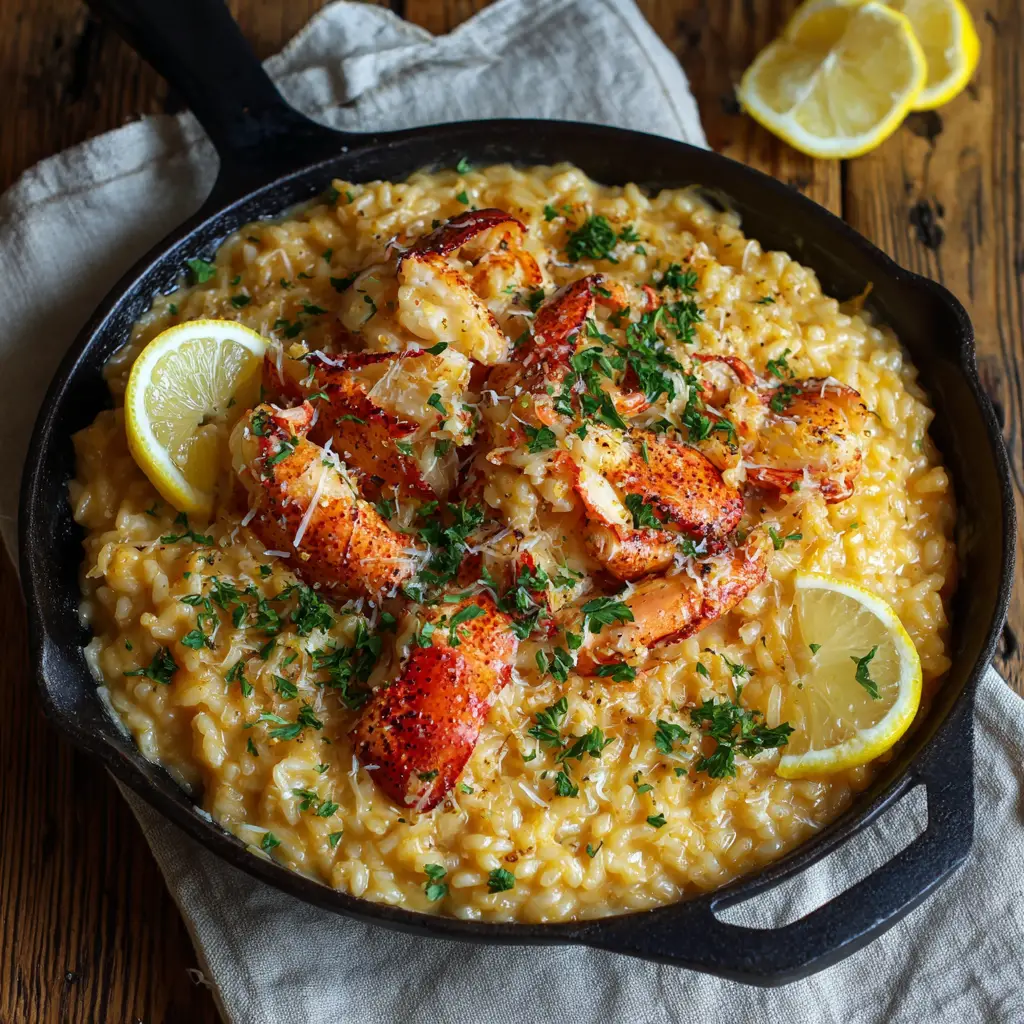 lobster risotto