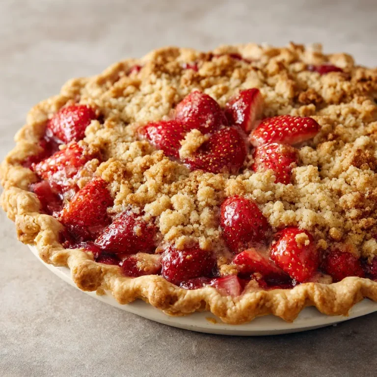 strawberry rhubarb pie