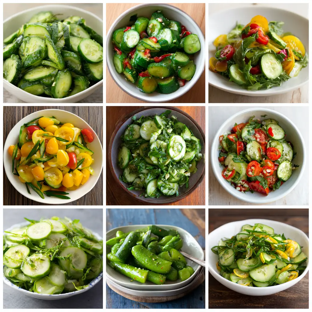 10 Cucumber Salad Recipes