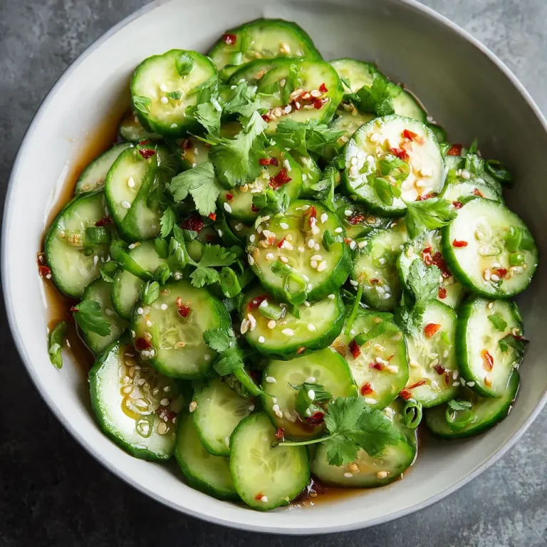 Asian Cucumber Salad Recipe