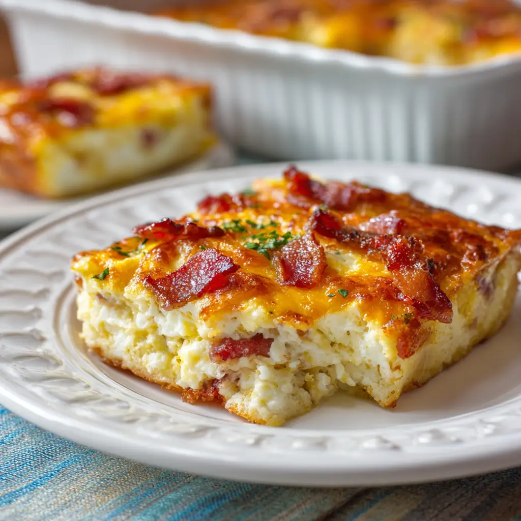 Bacon and Egg Breakfast Casserole