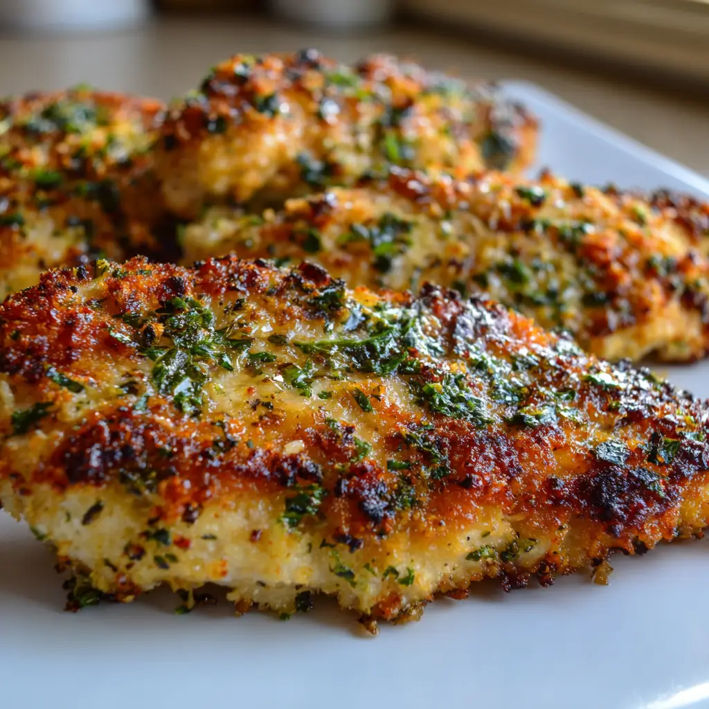 Baked Parmesan Crusted Chicken