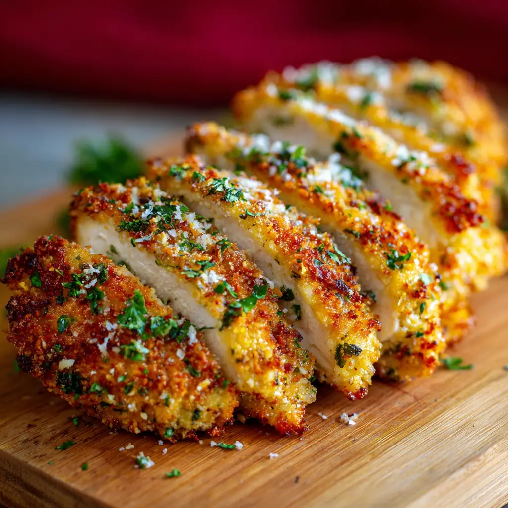 Baked Parmesan Crusted Chicken
