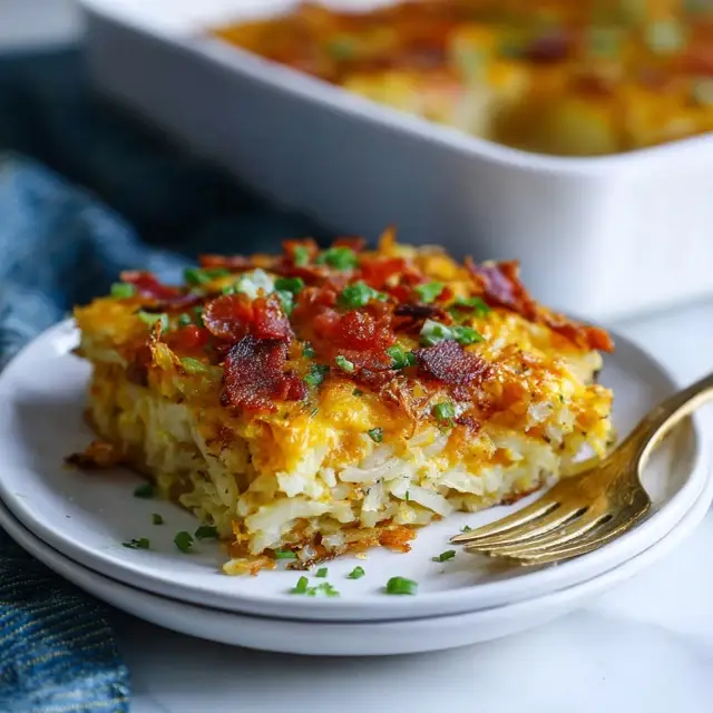 breakfast casserole with hashbrowns