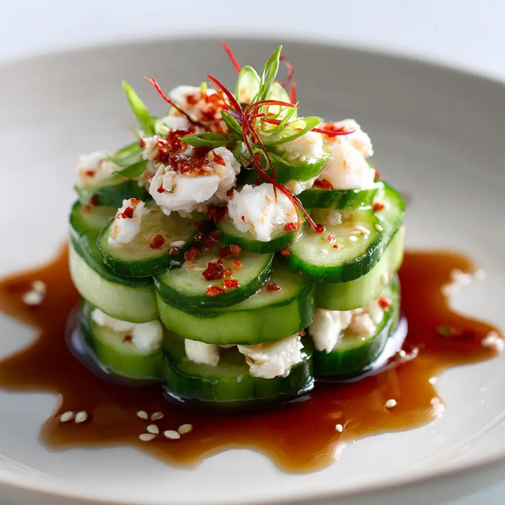 California Roll Cucumber Salad