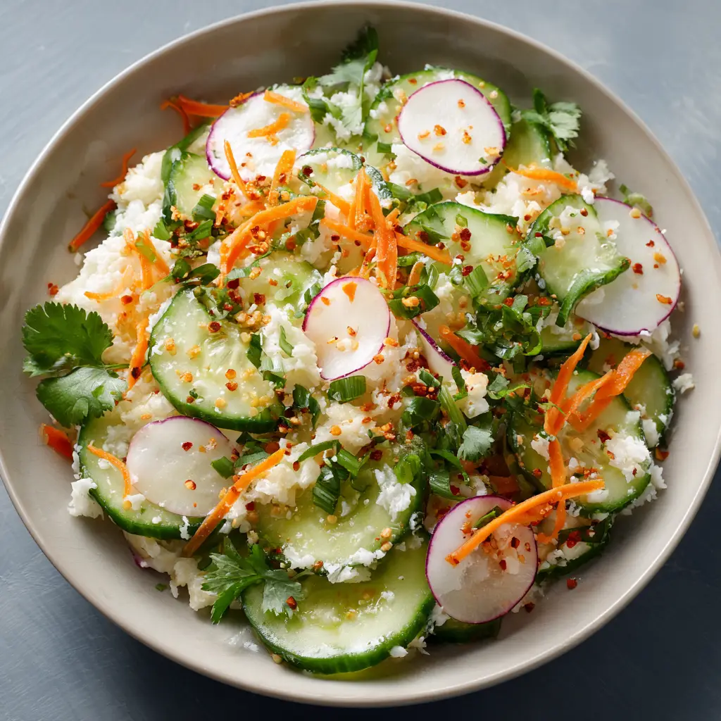 California Roll Cucumber Salad