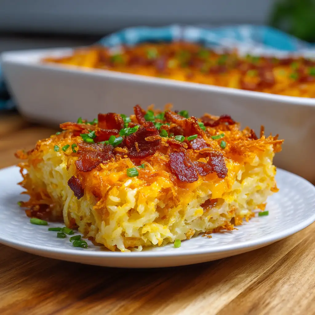 Cheesy Hashbrown Breakfast Casserole