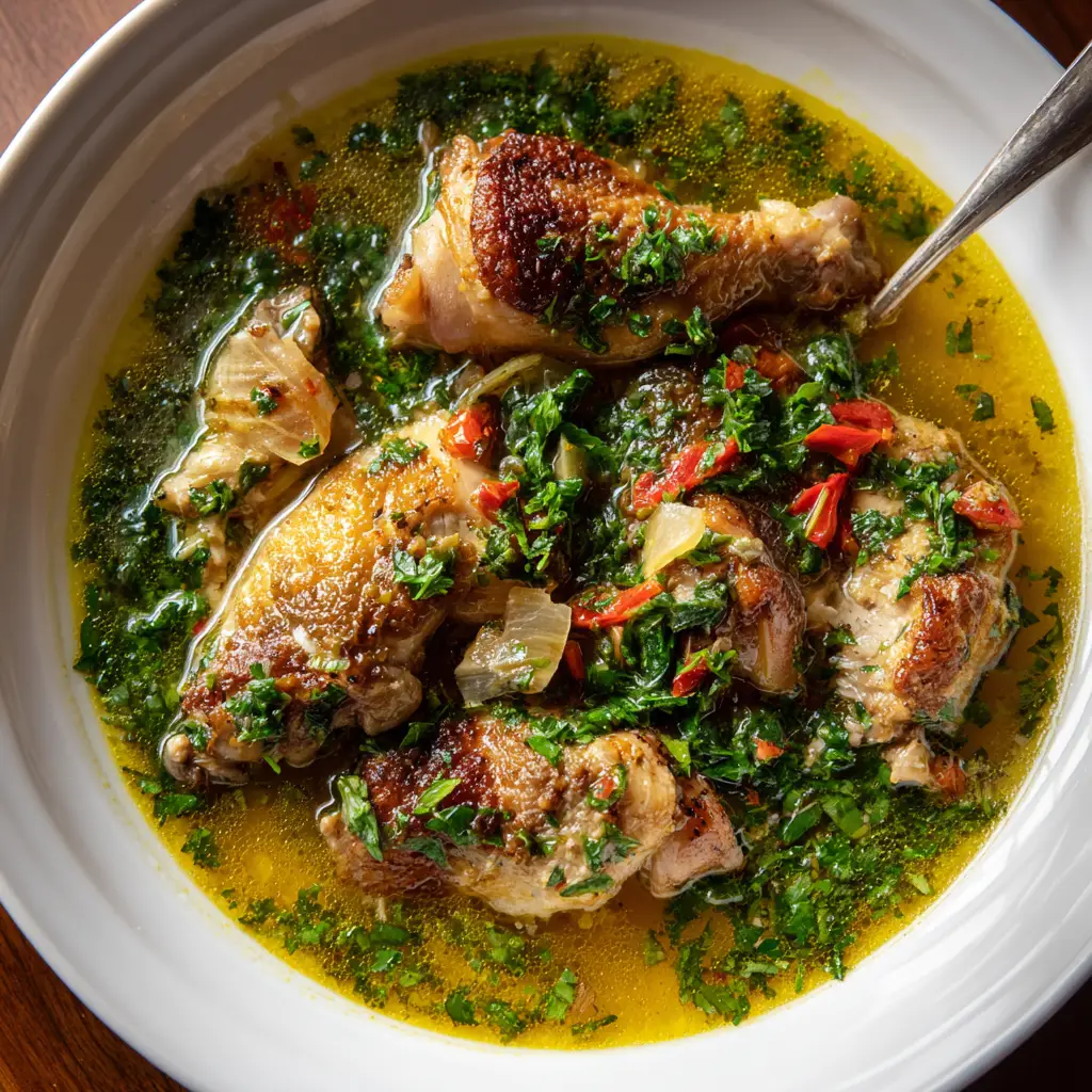 Chicken Thigh Soup Recipe