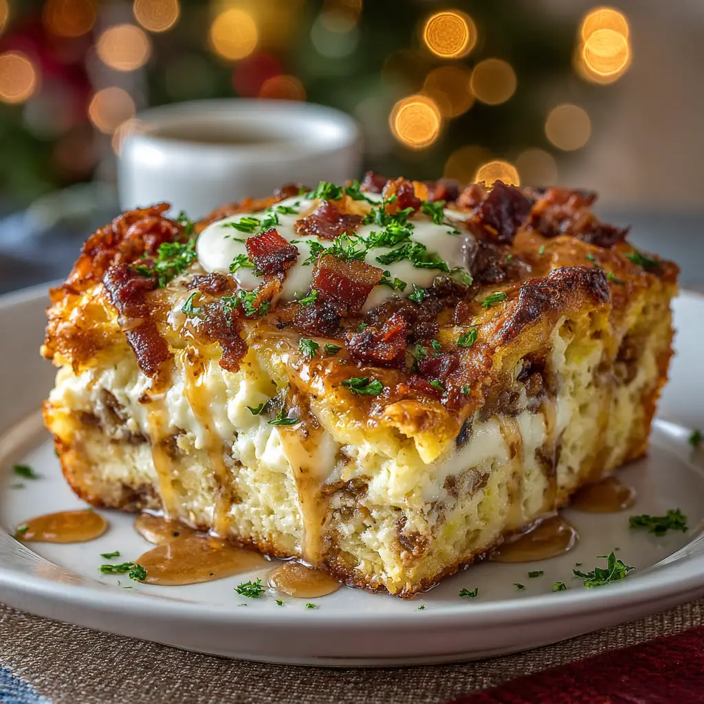 Christmas Breakfast Casserole