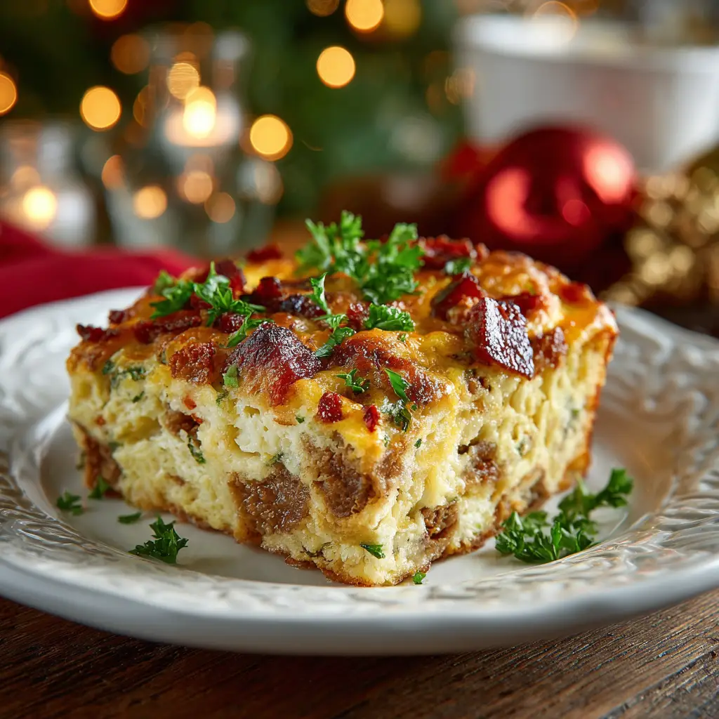 Christmas Breakfast Casserole