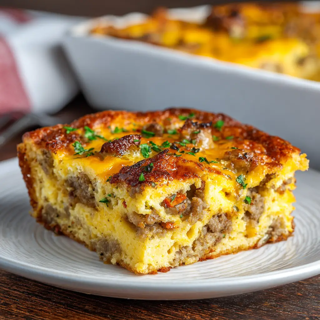 Classic Sausage and Egg Breakfast Casserole