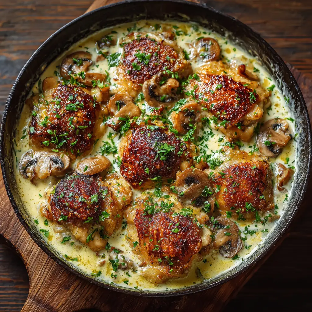 Creamy Chicken Thigh Recipe