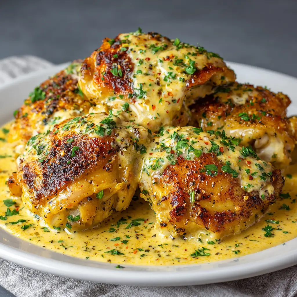 Creamy Chicken Thigh Recipe