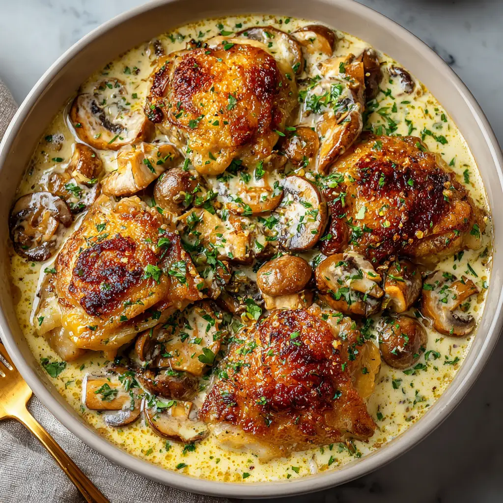 Creamy Chicken Thigh Recipe