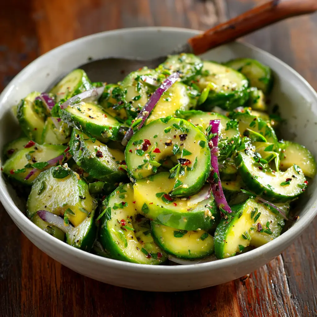 Cucumber Avocado Salad