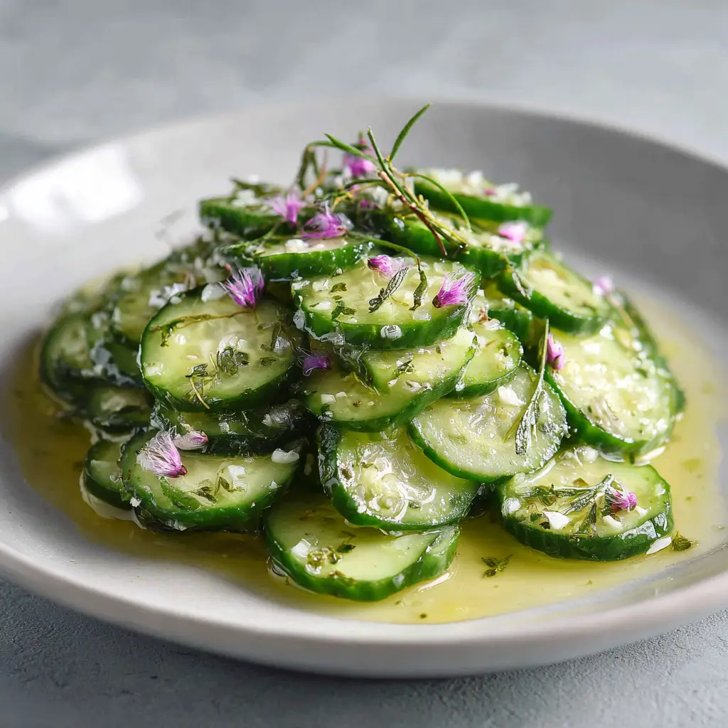 Cucumber Salad Vinega