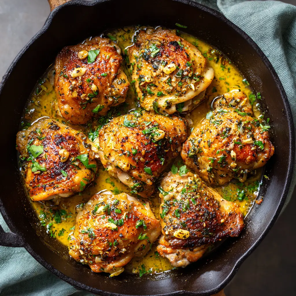 Garlic Butter Chicken Thigh