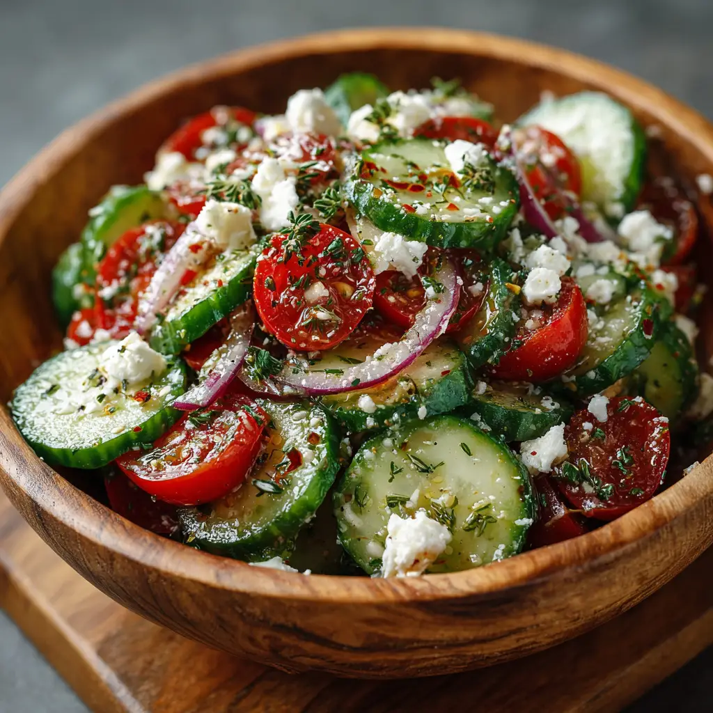 Greek Cucumber Salad