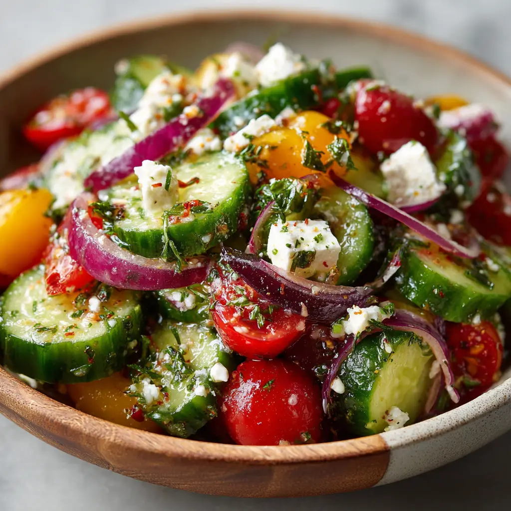 Greek Cucumber Salad