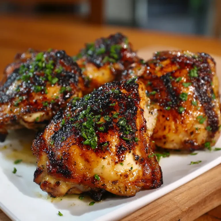 Grilled Chicken Thigh Recipe
