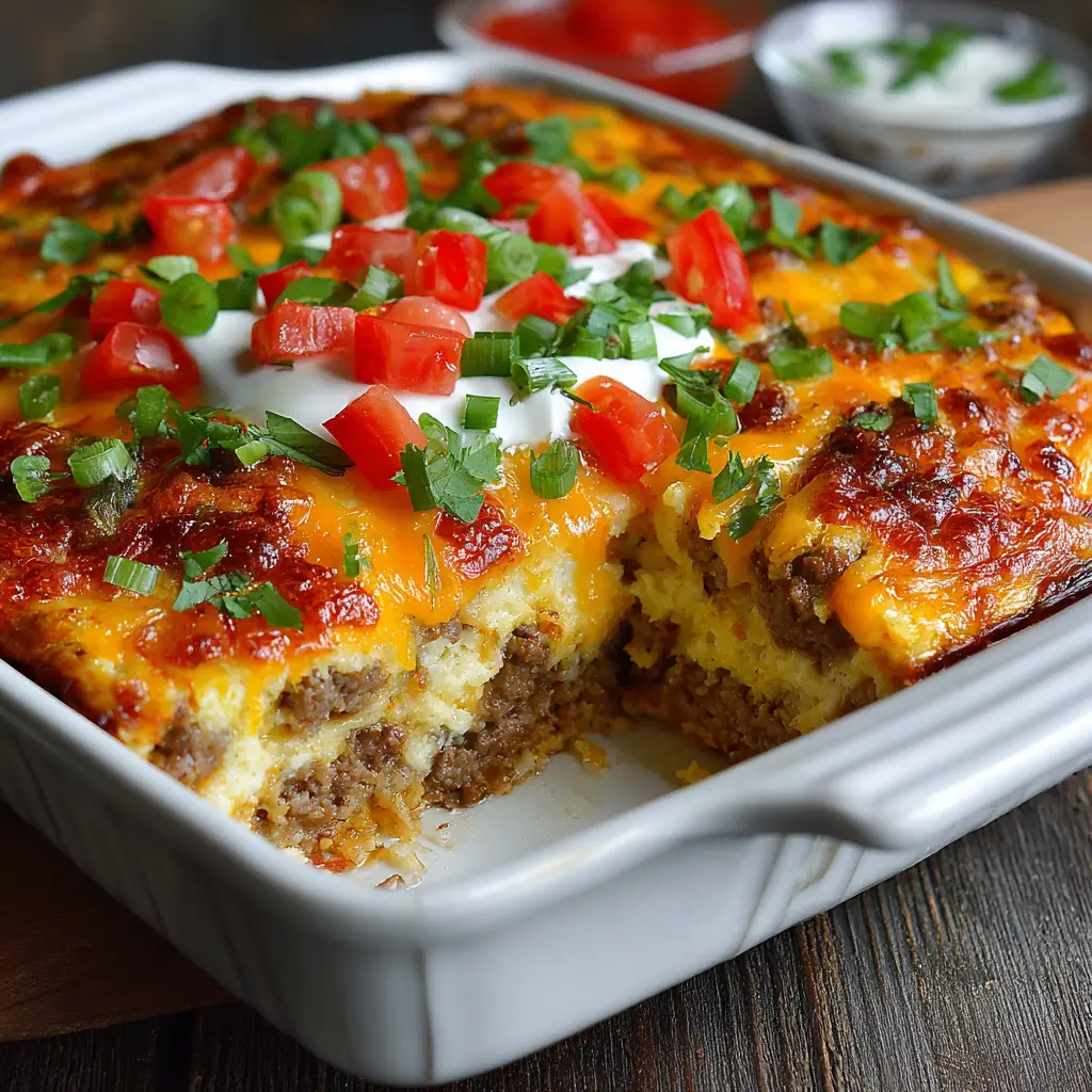 High Protein Breakfast Casserole