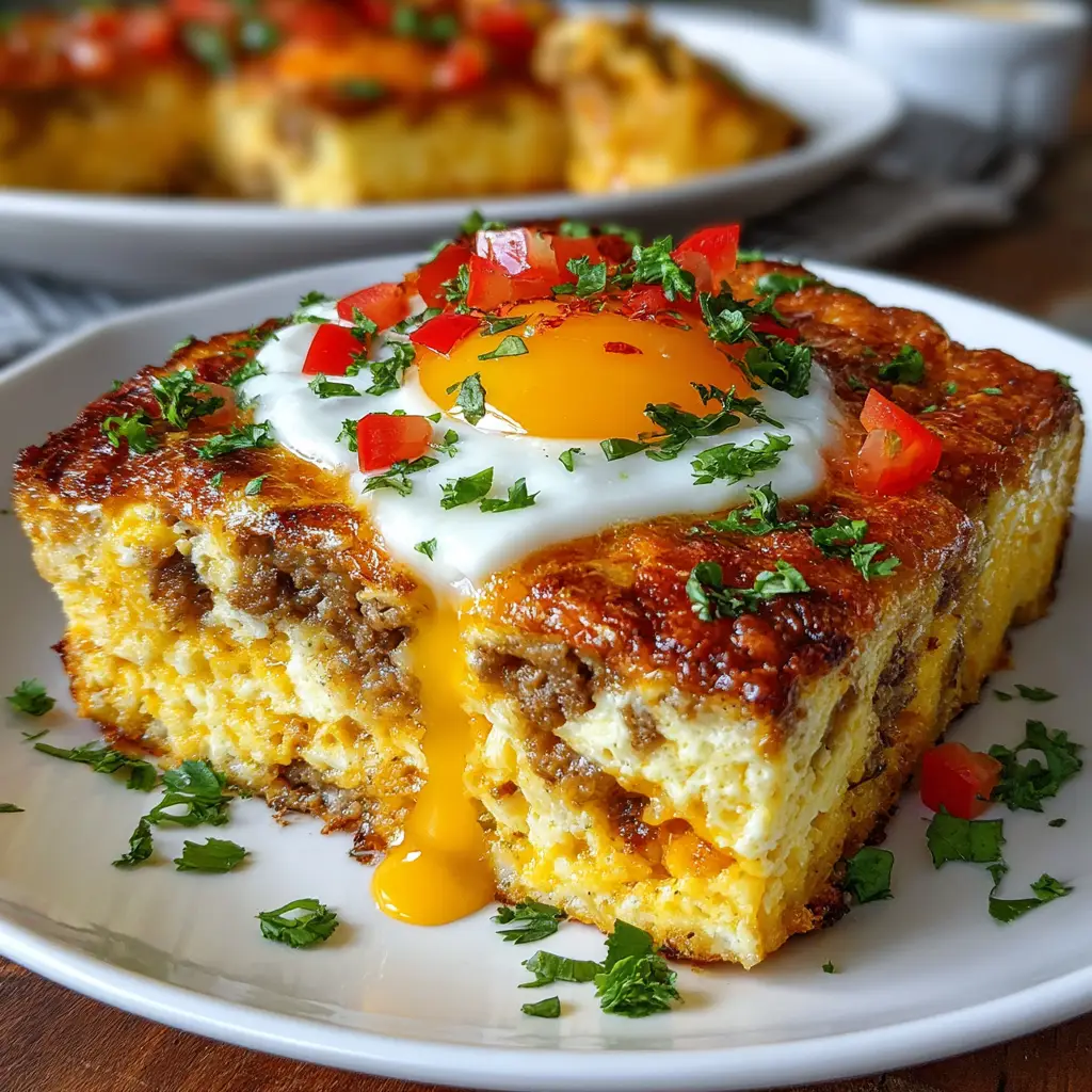 High Protein Breakfast Casserole