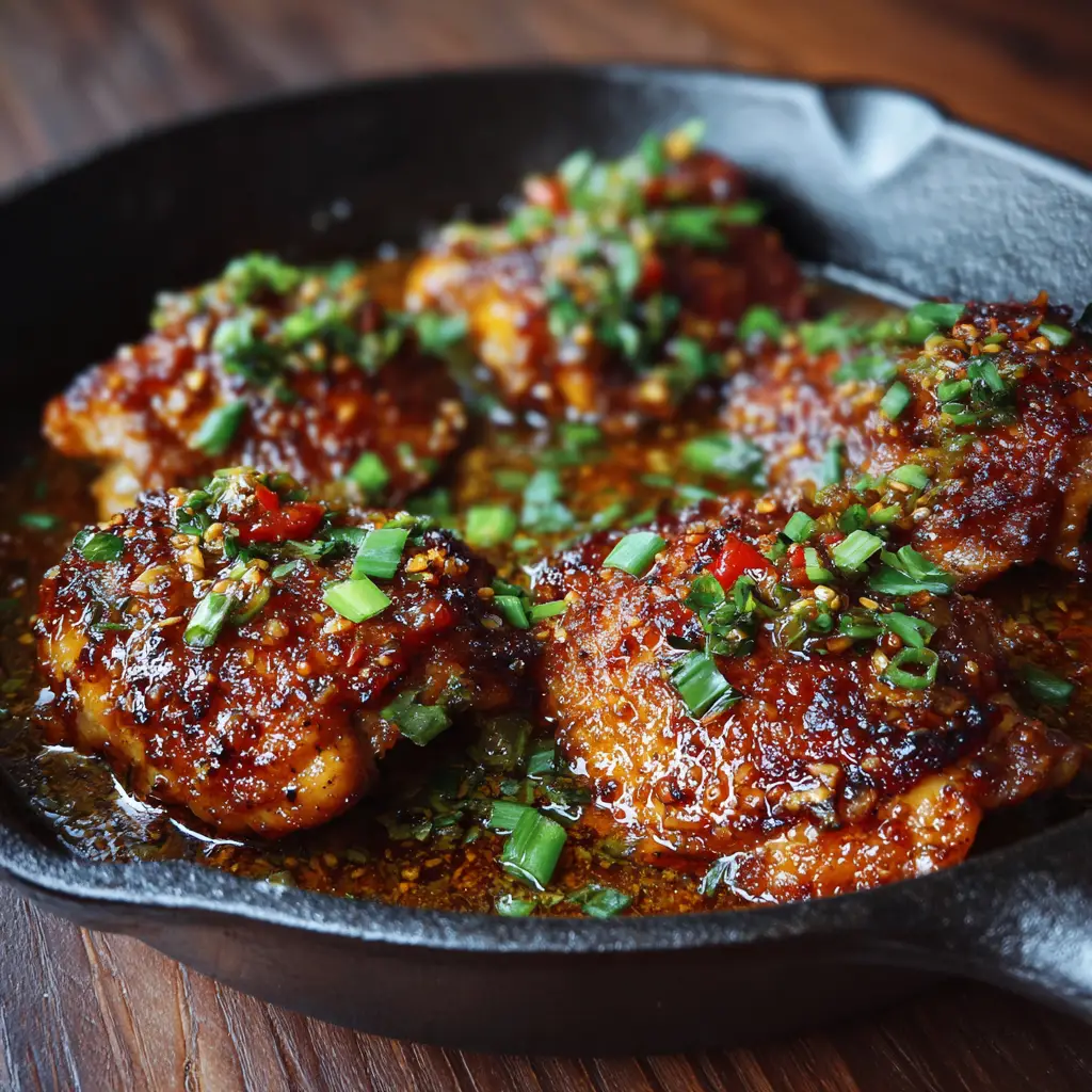 Honey Garlic Chicken Thigh