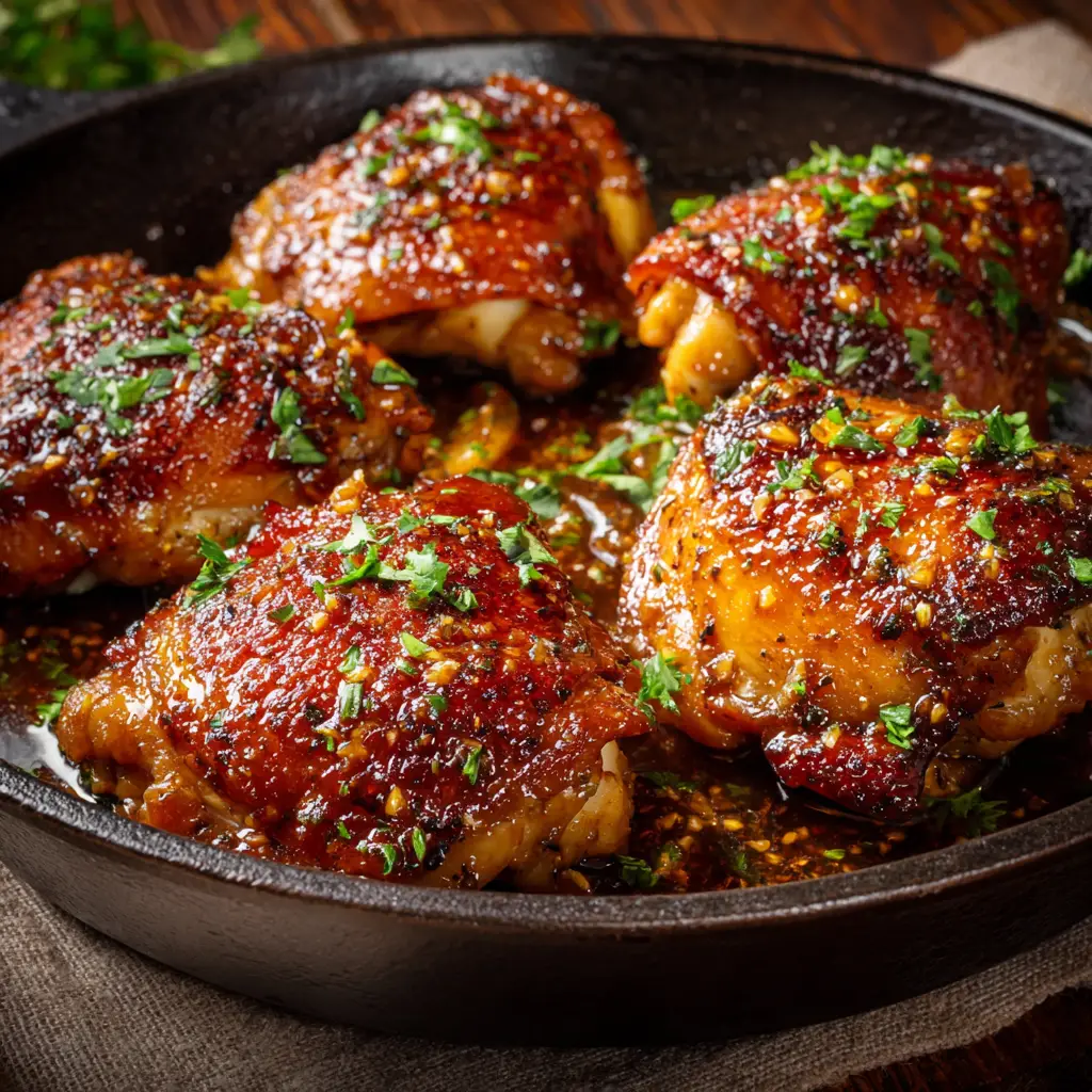 Honey Garlic Chicken Thigh