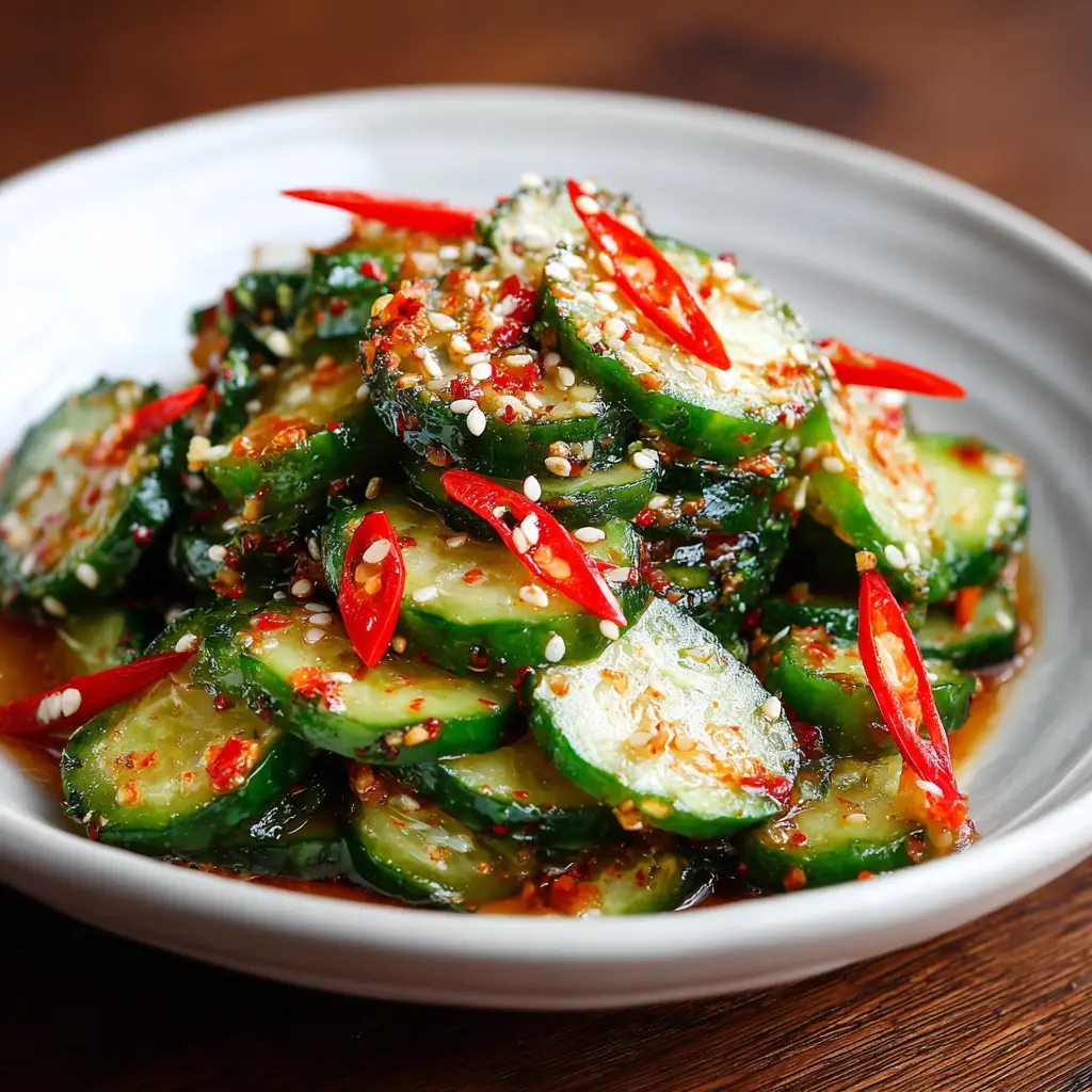 Korean Cucumber Salad Recipe